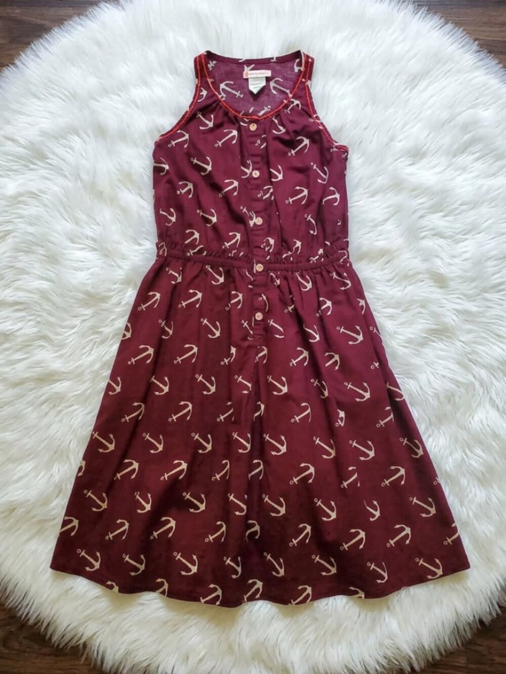 Crewcuts Anchor Dress Size 10